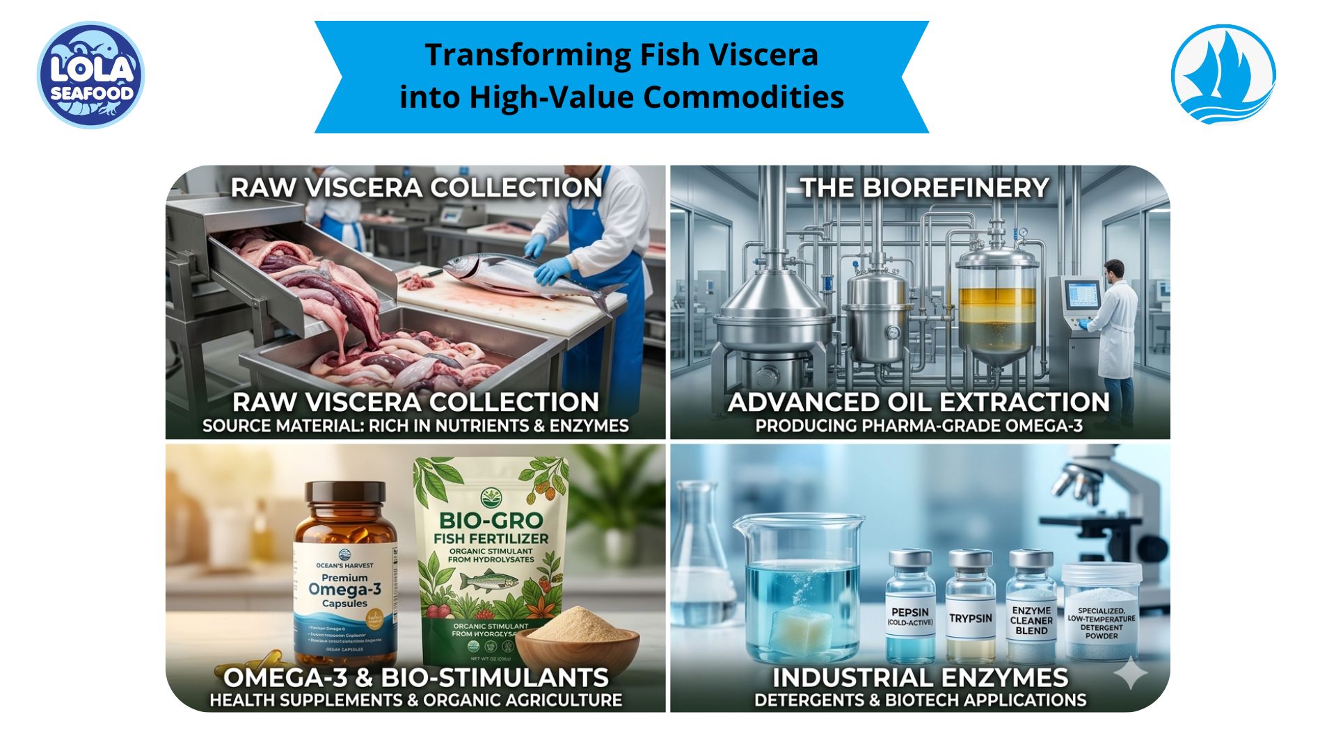 Transforming Fish Viscera into High-Value Commodities